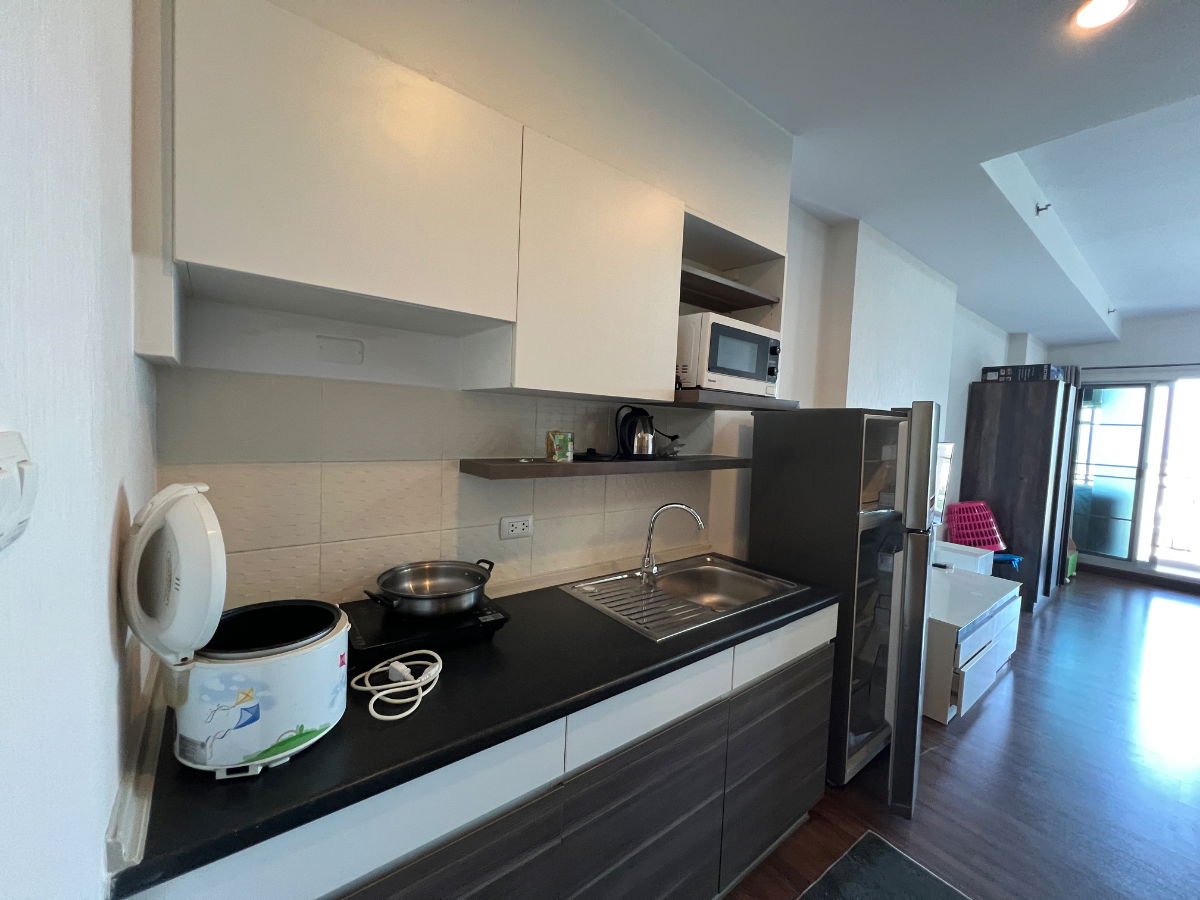 picture ✅Supalai Monte 2 Condo for Rent, Double Bed, 9,000 THB/month, 33 sq m, 21st floor. ☎️064-792-4426 (Ben) - 3/7