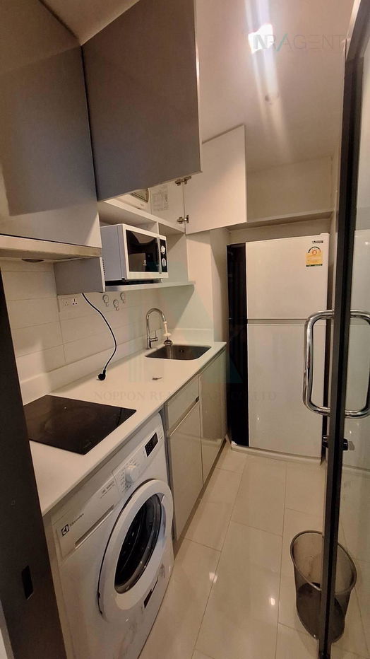 รูป ให้เช่าคอนโด ไอดีโอ โมบิ พระราม 9 อาคาร  ชั้น 28 2 ห้องนอน ขนาด 46.5 ตรม ใกล้ เซ็นทรัลพระราม 9 - รูปที่ 5/8