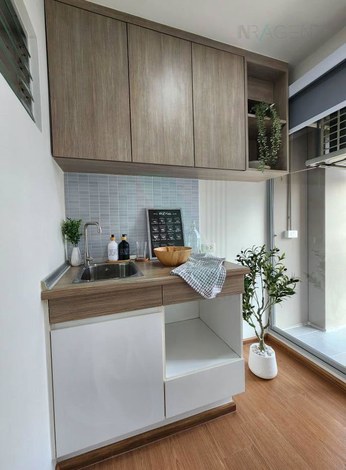 รูป ขายคอนโด ลุมพินี ทาวน์ รามอินทรา-นวมินทร์ อาคาร D ชั้น 2 1 ห้องนอน ขนาด 23 ตรม ใกล้ ห้างสรรพสินค้า แฟชั่น ไอส์แลนด์ - รูปที่ 6/8