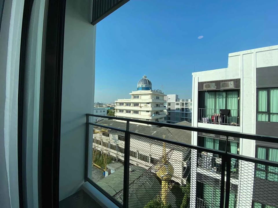 รูป ให้เช่าคอนโดเลี้ยงสัตว์ได้ บรอมตัน เพ็ท เฟรนด์ลี่ สุขุมวิท 107 เครื่องใช้ฟ้าครบ 26.7  ตรม ชั้น 7 15,000 คุณบี โทร 064-146-6445 (233AGBE) - รูปที่ 9/9