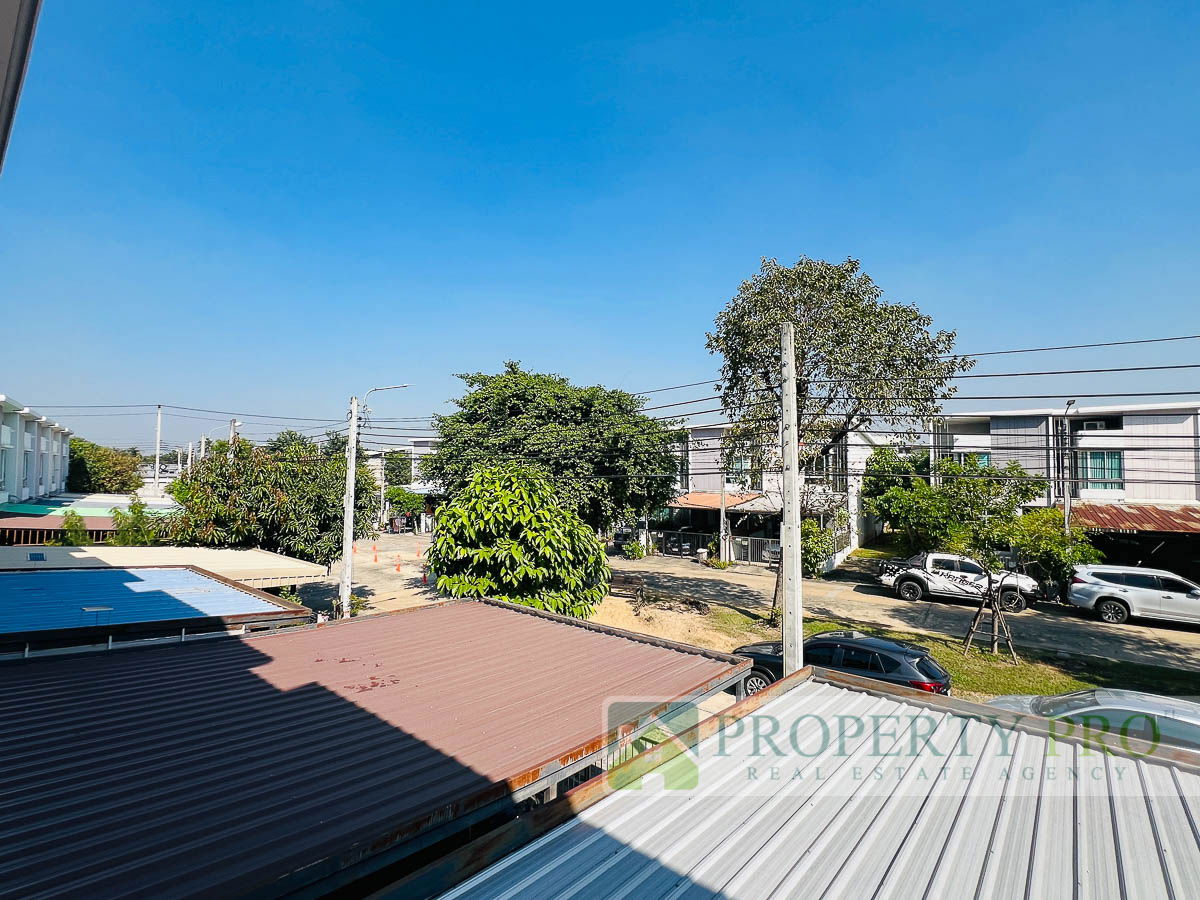 รูป ขาย บ้าน City Sense พระราม 2 ท่าข้าม บ้านทาวน์โฮม 2 ชั้น แบบ 4 ห้องนอน 24 ตรว 139 ตรม ใกล้ บางขุนเทียน พุทธบูชา ประชาอุทิศ สุขสวัสดิ์ : EL25S-015 - รูปที่ 12/21