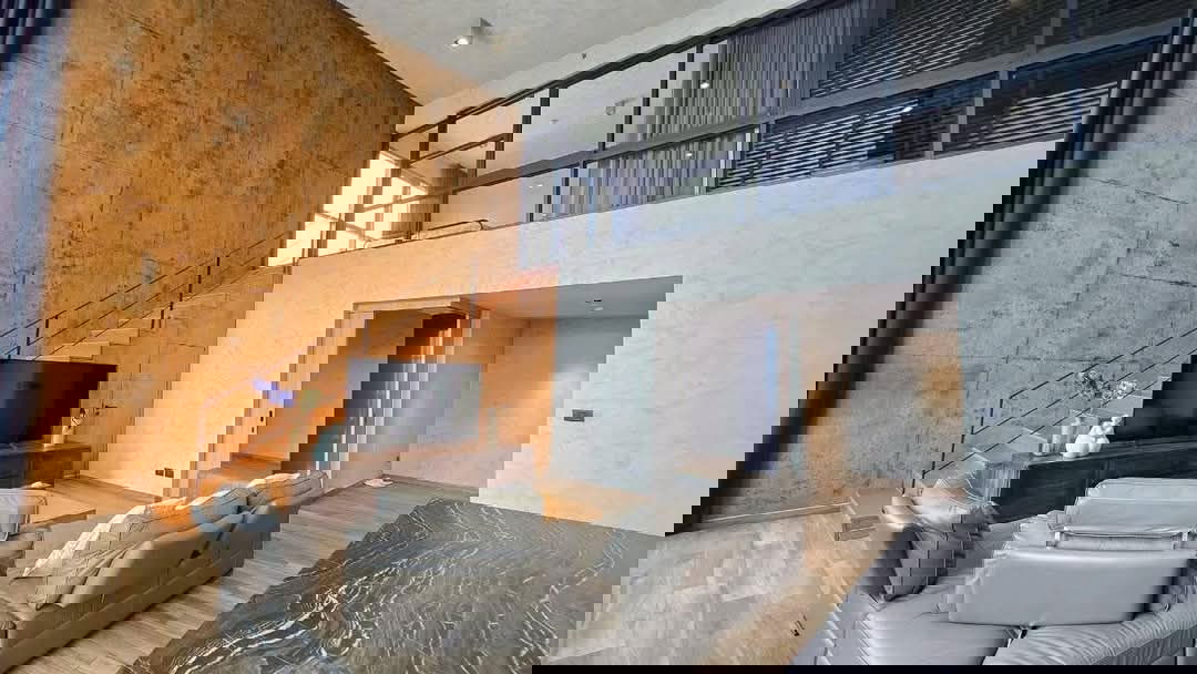 รูป 📣📣 ให้เช่า The Lofts Asoke Duplex 2 Bedrooms ใกล้ MRT เพชรบุรี + Airport Link ต่อได้ค่ะ  - รูปที่ 4/13