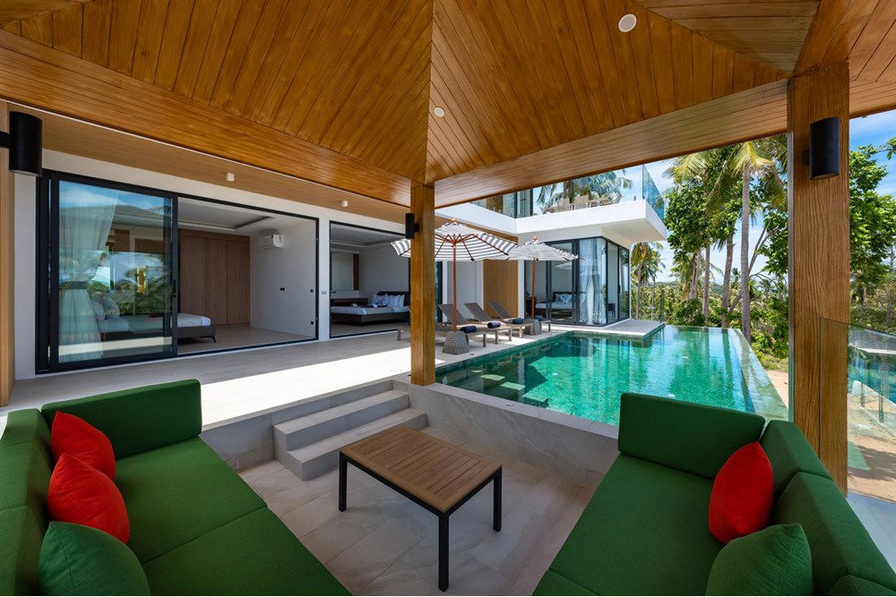 รูป [920121001-2792] Elegant 3-Bedroom Villa with Private Pool Near Maenam Beach - รูปที่ 4/54