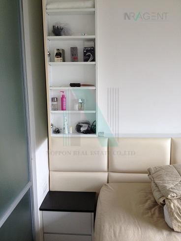 รูป ให้เช่าคอนโด ลุมพินีเพลส พระราม 4 - กล้วยน้ำไท อาคาร 1 ชั้น  1 ห้องนอน ขนาด 28.00 ตรม ใกล้ มหาวิทยาลัย กรุงเทพ - รูปที่ 6/8