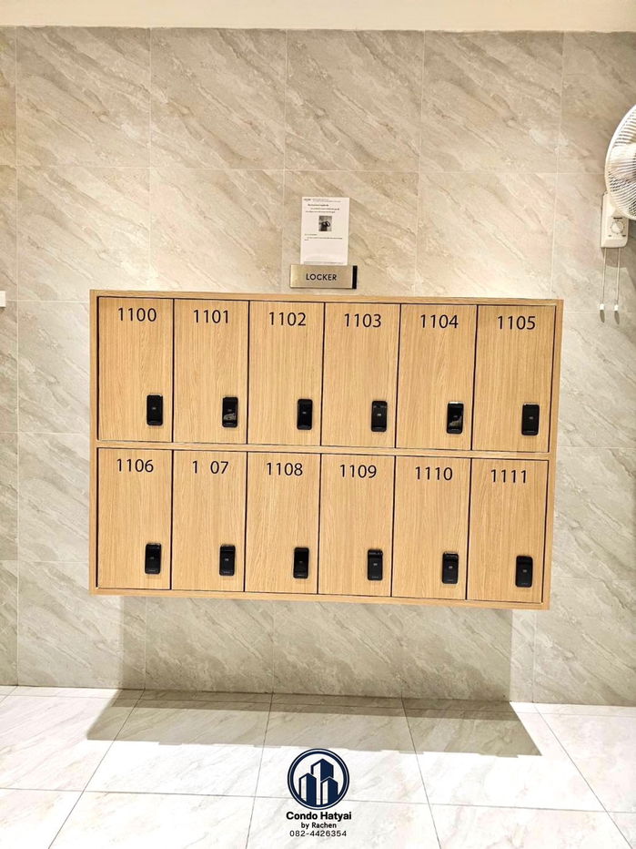 รูป ให้เช่า Escent Hatyai 1 ห้องนอน ชั้น 16 ขนาด 28 ตร.ม. ทิศเหนือ วิวขนส่ง #เฟอร์ครบ 11,000 บาท/เดือน  - รูปที่ 31/32