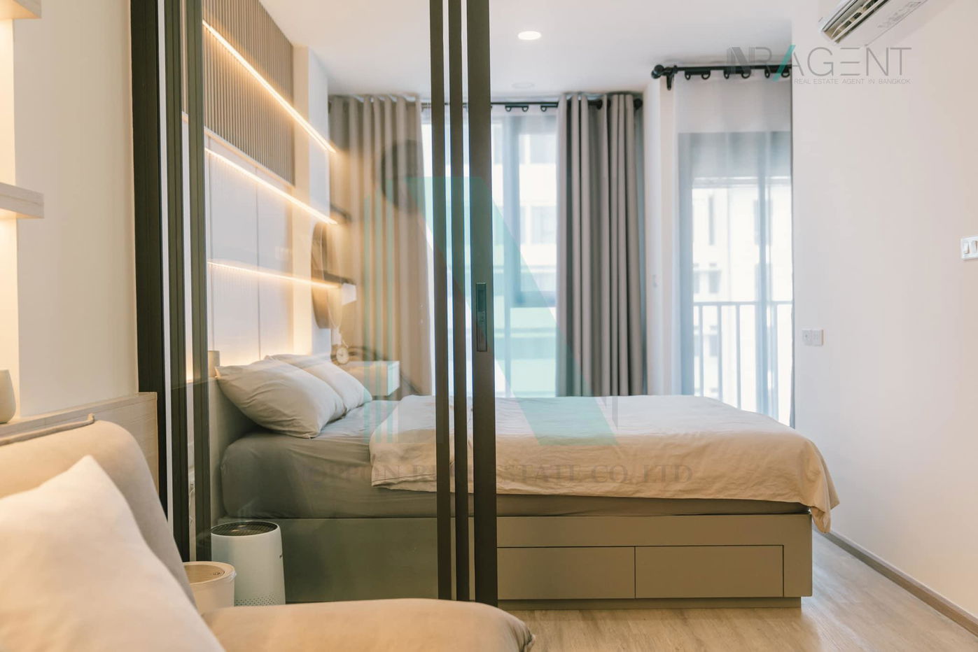 รูป ขายคอนโด วันเดอร์ เกษตร อาคาร 1 ชั้น 8 1 ห้องนอน ขนาด 30 ตรม ใกล้ ม.เกษตรศาสตร์ - รูปที่ 7/8