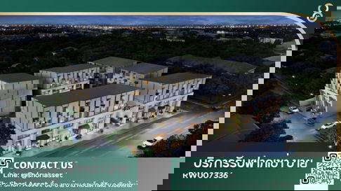 For rent, space in a new 3.5-story project, suitable for office or business, located on Nimmanhaemin Road, a business district. - RW007336