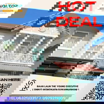 #Z3887💥 281268🔥House for Rent: Baan Lalin the Young Executive (Onnut-Wongwaen-Suwannabhumi)