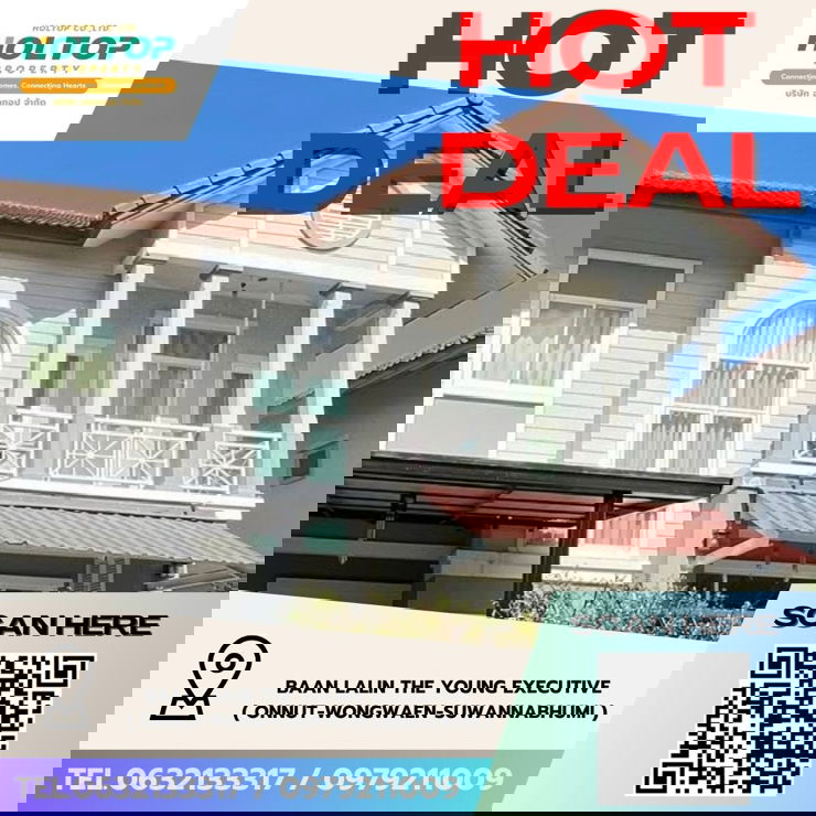 รูป #Z3887💥 281268🔥ให้เช่าบ้าน Baan Lalin the Young Executive ( Onnut-Wongwaen-Suwannabhumi ) - รูปที่ 1/13