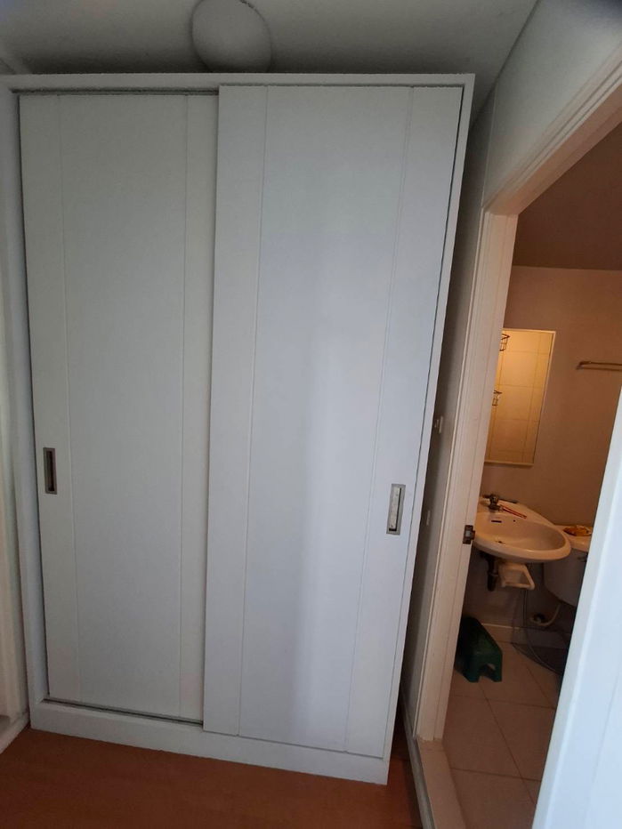 รูป 🟨คอนโดให้เช่า 2 นอน ลุมพินี ร่มเกล้า สุวรรณภูมิ A4 ชั้น8 พร้อมอยู่ ต่อรอง สนใจติดต่อ 082-3223695 - รูปที่ 10/13