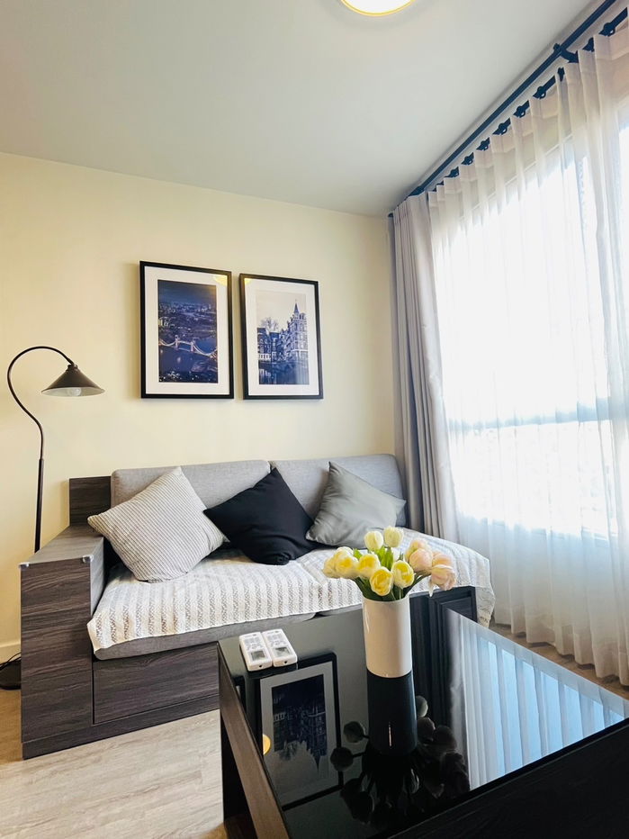 รูป ✅ให้เช่า ดีคอนโดพิงค์ ชั้น 5 วิวสระ 37ตรม.15,000บาท ☎️064-792-4426(เบญ) - รูปที่ 5/12