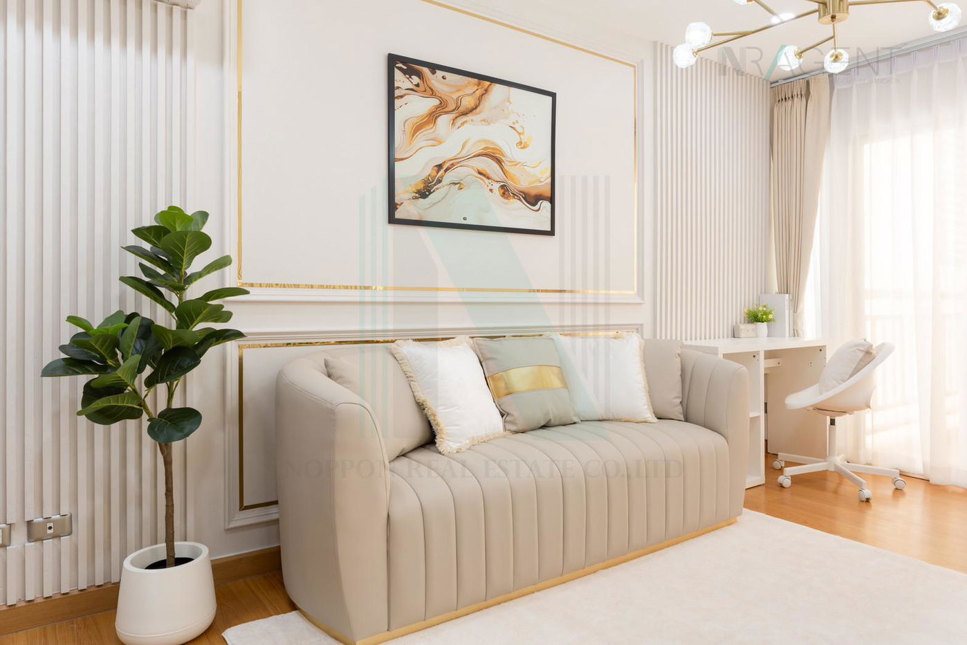 รูป ขายคอนโด เลอริช พระราม 3 สาทร - สาธุ อาคาร 1 ชั้น 8 1 ห้องนอน ขนาด 48 ตรม ใกล้ ตลาดรุ่งเจริญ - รูปที่ 1/8