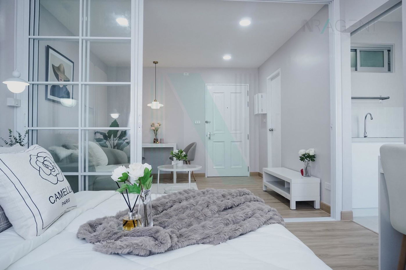 รูป ขายคอนโด วัน เอ็กซ์ สาทร - นราธิวาส อาคาร B ชั้น 8 1 ห้องนอน ขนาด 31 ตรม ใกล้ นราเพลส นราธิวาส 24 ช้อปปิ้ง มอลล์ - รูปที่ 8/8