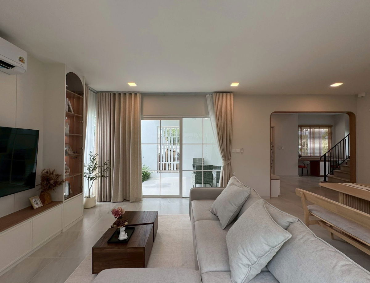 รูป HR3117 Rare Item! ให้เช่าบ้านเดี่ยวหรู "ชัยพฤกษ์ บางนา กม.15" ติดถนนใหญ่ บ้านสภาพใหม่ เพิ่งตกแต่งเสร็จ - รูปที่ 4/18