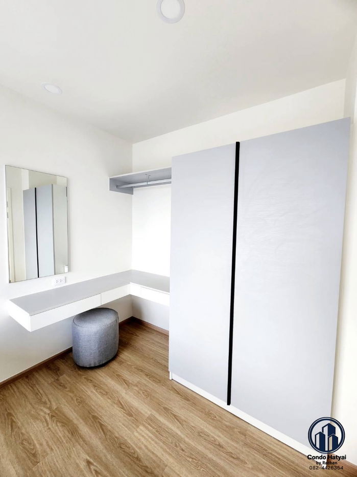 รูป ใ️ห้เช่า Escent Hatyai 1 ห้องนอน ชั้น 31 ห้องมุมขนาด 28 ตร.ม.  ตกแต่งพร้อมอยู่  12,000 บาท/เดือน - รูปที่ 3/34