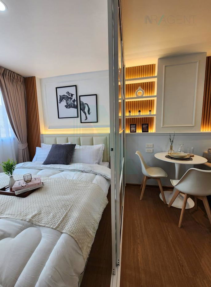 รูป ขายคอนโด ลุมพินี ทาวน์ รามอินทรา-นวมินทร์ อาคาร D ชั้น 2 1 ห้องนอน ขนาด 23 ตรม ใกล้ ห้างสรรพสินค้า แฟชั่น ไอส์แลนด์ - รูปที่ 4/8