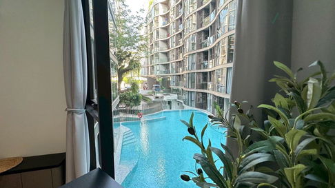 🔺 For Rent Condo FYNN ASOKE Building 1, Floor 2,2 bed room, Room size 48 sqm