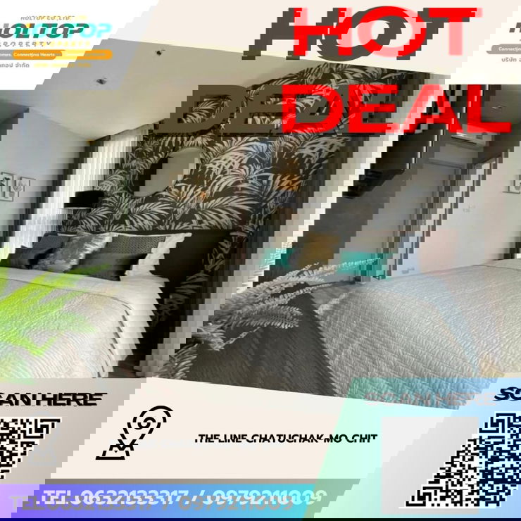 picture #Z3885💥 281268🔥 Condo for Rent: THE LINE Chatuchak-Mo Chit - 1/6