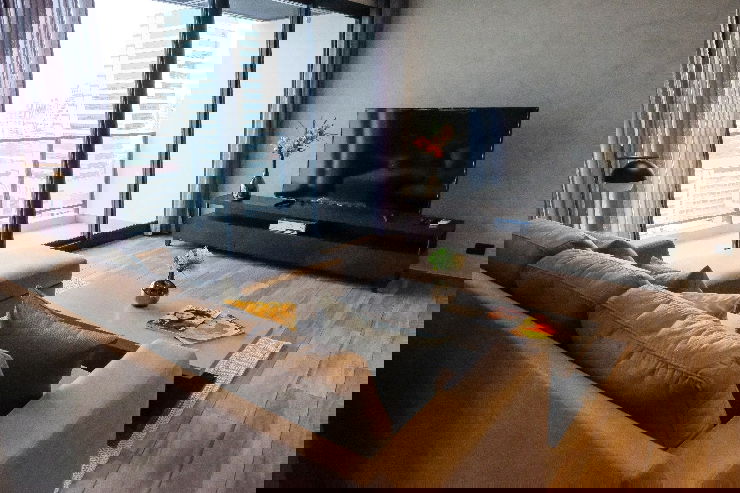 รูป ให้เช่า Loft Asoke (ลอฟท์ อโศก) 2 ห้องนอน 89 ตร.ม. ชั้น 17 ห้องกว้าง ดีไซน์หรู - รูปที่ 1/10