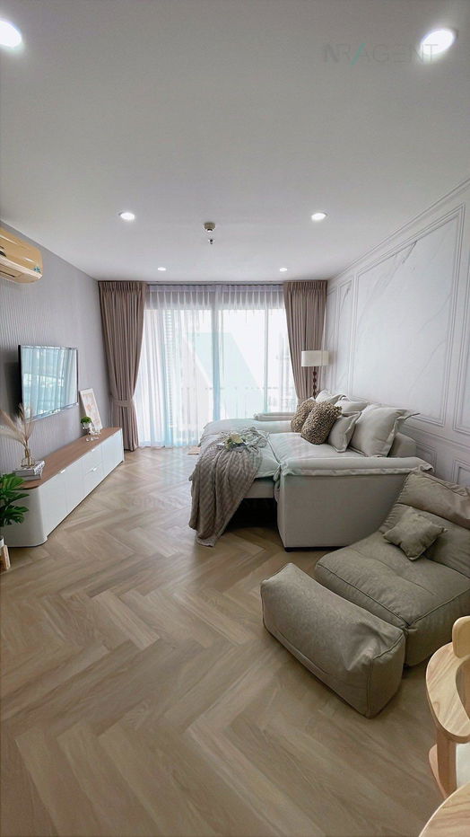 รูป 🎊 ให้เช่าคอนโด เดอะ สตาร์ เอสเตท แอท นราธิวาส อาคาร 1 ชั้น 7 1 ห้องนอน ขนาด 74 ตรม ใกล้ โลตัส พระราม3 - รูปที่ 6/8