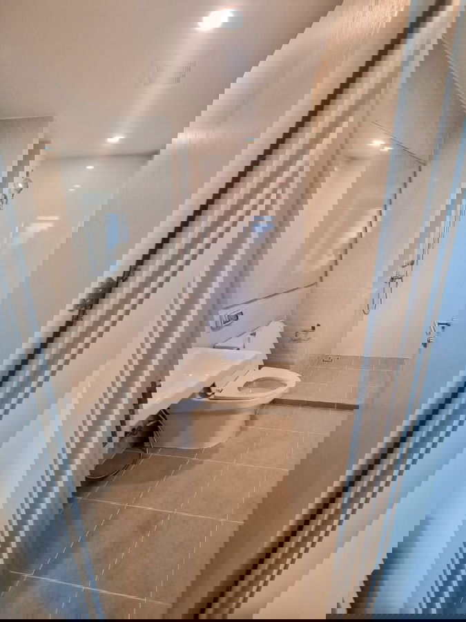 รูป ให้เช่าคอนโดเลี้ยงสัตว์ได้ ศุออริจิ้น เพลย์ ศรีอุดม สเตชั่น เครื่องใช้ฟ้าครบ 28 ตรม ชั้น 3 15,000 คุณบี โทร 064-146-6445 (232AGBE) - รูปที่ 5/13