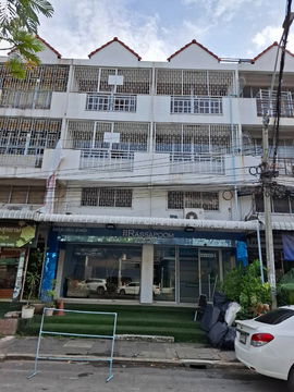 Commercial Building for Rent 4 Floors, 2 Adjacent Units (Combined), 52 Sq. Wah Thanaburi Complex, Rama II, Bangkok