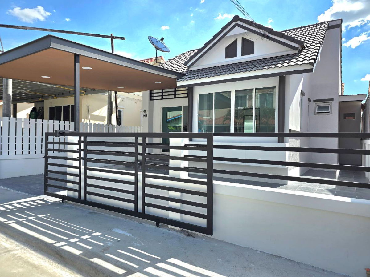 รูป ้านเดี่ยวชั้นเดียว หมู่บ้านนันทวัน10 ซอยเลียบวารี37 คู้ขวา หนองจอก บ้านสวย ทำเลดี แต่งใหม่ทั้งหมด กว้าง ถูก มีเฟอร์นิเจอร์ใหม่ - รูปที่ 2/22