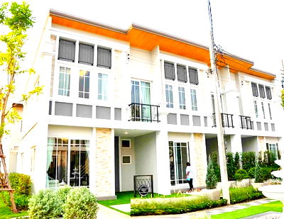 เช่าทาวน์โฮม เมืองนนทบุรี นนทบุรี : วงศ์สว่าง รัชดา ตลาดสดวงศ์สว่าง 1.6 กม.ให้เช่าทาวน์โฮม 2 ชั้น แปลงมุม 4นอน 3 น้ำ MRT แยกติวานนท์ 1.6กม.