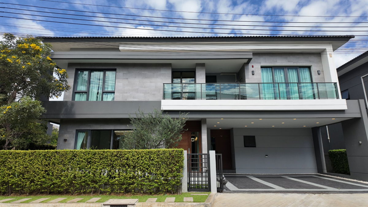 รูป ขายบ้าน รองรับครอบครัวใหญ่ The city บางนา 5 ห้องนอน 5 ห้องน้ำ 3 จอด 21.9 ล้าน เครื่องใช้ฟ้าครบ  คุณบี โทร 064-146-6445 (229AGBE) - รูปที่ 1/50