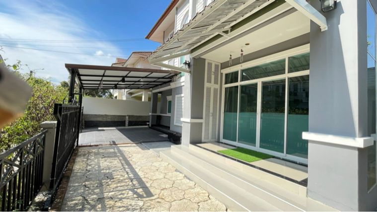3-bed house for rent, 140 sqm, 59 sq wah, Baan Lalin The Young Executive Onnut-Wongwaen-Suwannabhumi