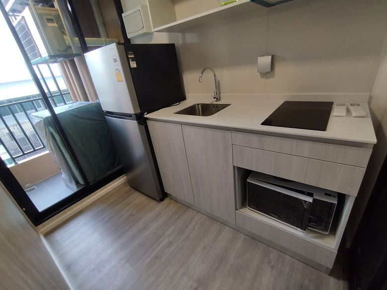 รูป คอนโด Atmoz Portrait ศรีสมาน ตรงข้ามโรบินสัน-ศรีสมาน แบบ 1 ห้องนอน 27 ตรม. ใหม่กริ๊ป ตึก C ชั้น 7 มีเครื่องซักผ้า - รูปที่ 11/15