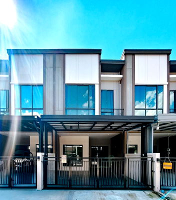 ขายทาวน์โฮม : ขายทาวน์โฮม TYPE Purpose โครงการ V Compound Bangna-Srinakarin 2นอน 3น้ำ เพียง 2.99ลบ.