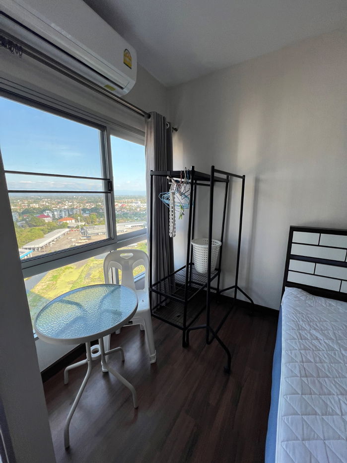 picture ✅Supalai Monte 2 Condo for Rent, Double Bed, 9,000 THB/month, 33 sq m, 21st floor. ☎️064-792-4426 (Ben) - 4/7