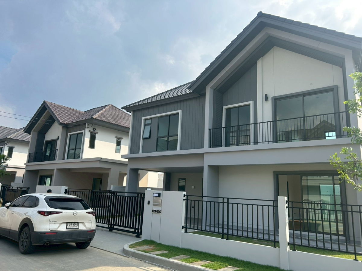 รูป 🔴RV20796🟡 ให้เช่าถูกมาก👍 บ้านเดี่ยว เวนิว ไอดี รังสิต ปทุมธานี 💛🧡 ✅แอดไลน์ @mproperty (มี @ ด้วย) แอดมินตอบไว - รูปที่ 5/8