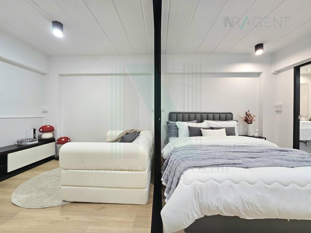 รูป ขายคอนโด สตูดิโอ วัน สตูดิโอ โซนคอนโด อาคาร 1 ชั้น 3 สตูดิโอ ขนาด 27 ตรม ใกล้ ฺใกล้ MRT ลาดพร้าว 83 - รูปที่ 4/8