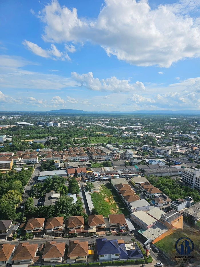 รูป ใ️ห้เช่า Escent Hatyai 1 ห้องนอน ชั้น 31 ห้องมุมขนาด 28 ตร.ม.  ตกแต่งพร้อมอยู่  12,000 บาท/เดือน - รูปที่ 14/34