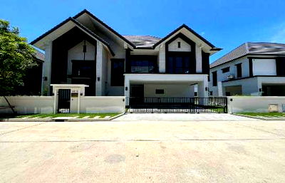 บ้านเดี่ยวให้เช่า : ขาย-ให้ เช่า บ้านเดี่ยว The City bangna 2 ติดทางด่วนกาญจนาภิเษก ใกล้ เมกาบางนา เฟอร์ครบ 105 ตรว 2 ชั้น