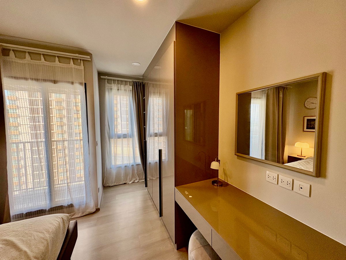 รูป ให้เช่าคอนโด แอสปาย อ่อนนุช สเตชั่น ชั้น12 1 ห้องนอน ขนาด 31 ตรม ใกล้ Lotus สุขุมวิท 50 - รูปที่ 4/13