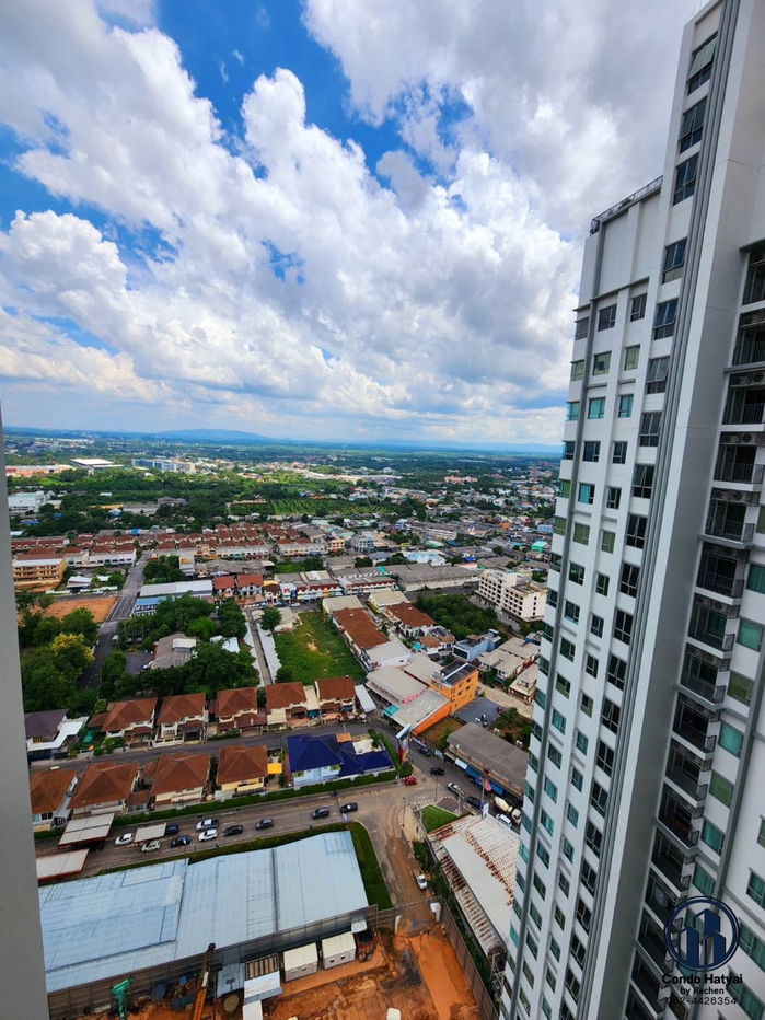 รูป ใ️ห้เช่า Escent Hatyai 1 ห้องนอน ชั้น 31 ห้องมุมขนาด 28 ตร.ม.  ตกแต่งพร้อมอยู่  12,000 บาท/เดือน - รูปที่ 15/34