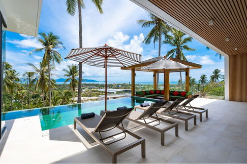 [920121001-2794] Elegant 3-Bedroom Villa with Private Pool Near Maenam Beach