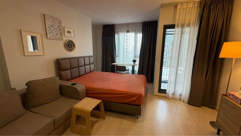 For Rent Condo ASPIRE VIBHA-VICTORY Building 1, Floor 15,Studio, Room size 26 sqm
