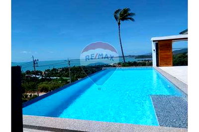 Houses for sale Ko Samui Surat Thani : [920121057-51] Amazing 5-bedroom sea view villa for sale
