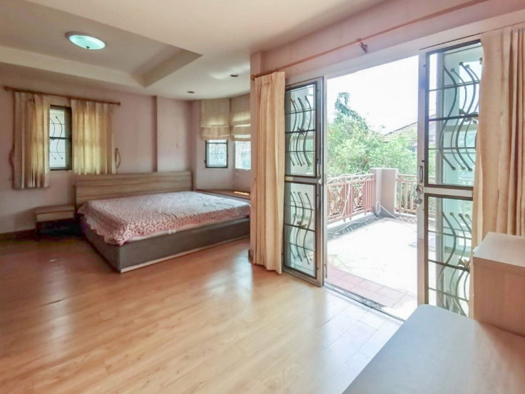 รูป ขายบ้านแฝดมือสองนนทบุรี โครงการ ชวนชื่น ปิ่นเกล้า-วงแหวน เนื้อที่ 38.50 ตร.ว. ใกล้รถไฟฟ้าสายสีม่วงสถานีตลาดบางใหญ่ - รูปที่ 9/12