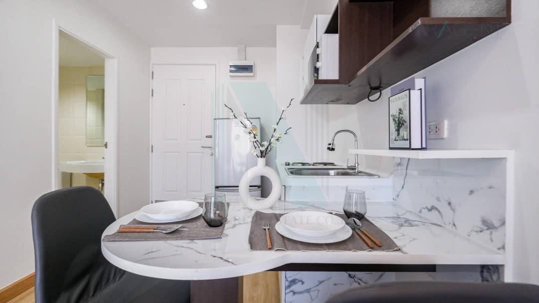 รูป ขายคอนโด บ้านนวธารา เกษตร-นวมินทร์ อาคาร D ชั้น 5 1 ห้องนอน ขนาด 32 ตรม ใกล้ เชลเตอร์เอาท์เล็ท - รูปที่ 5/8