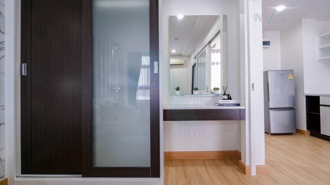 รูป ขายคอนโด บ้านนวธารา เกษตร-นวมินทร์ อาคาร D ชั้น 5 1 ห้องนอน ขนาด 32 ตรม ใกล้ เชลเตอร์เอาท์เล็ท - รูปที่ 3/8