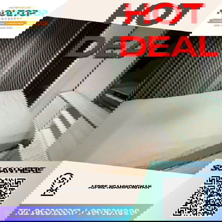 picture #Z3890💥 281268 🔥 Condo for Rent: Aspire Ngamwongwan - 1/10