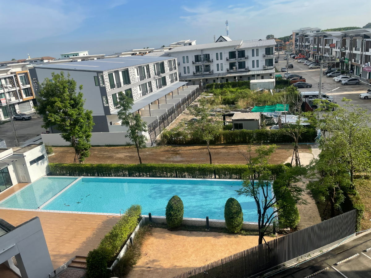 รูป ขายถูก ดีพาร์คคอนโด ชั้น5 วิวสระน้ำ สวนเสือ ศรีราชา - รูปที่ 6/16