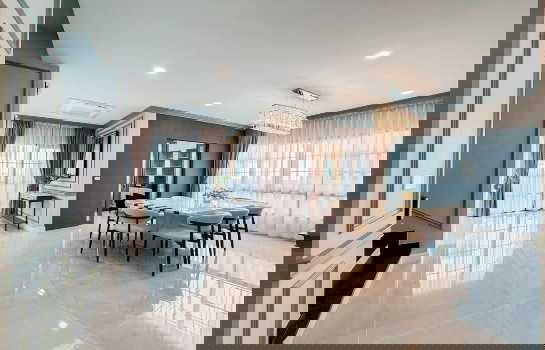 รูป ขาย-ให้ เช่า บ้านเดี่ยว The City bangna 2 ติดทางด่วนกาญจนาภิเษก ใกล้ เมกาบางนา เฟอร์ครบ 105 ตรว 2 ชั้น - รูปที่ 4/12