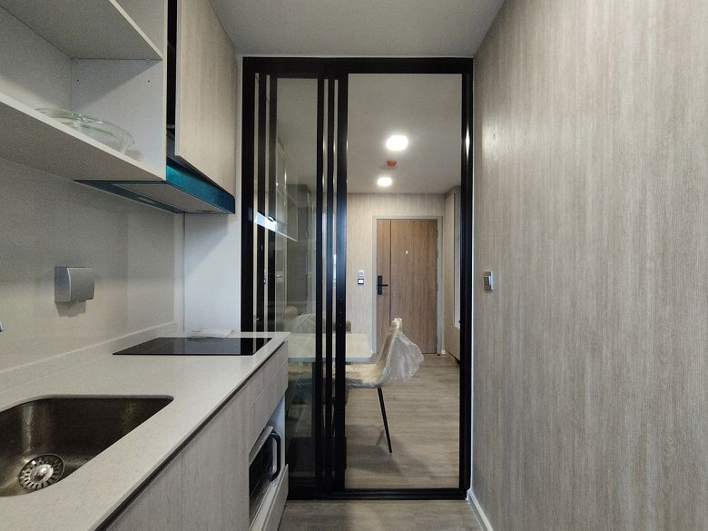 รูป คอนโด Atmoz Portrait ศรีสมาน ตรงข้ามโรบินสัน-ศรีสมาน แบบ 1 ห้องนอน 27 ตรม. ใหม่กริ๊ป ตึก C ชั้น 7 มีเครื่องซักผ้า - รูปที่ 12/15