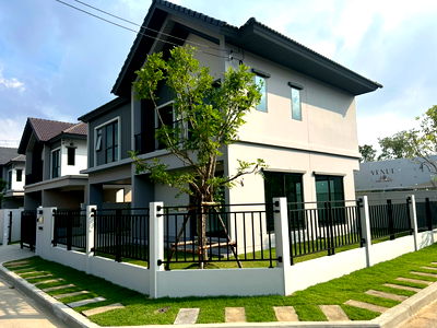 เช่าบ้านเดี่ยว ศาลหลักเมืองจังหวัดปทุมธานี : 🔴RV20796🟡 ให้เช่าถูกมาก👍 บ้านเดี่ยว เวนิว ไอดี รังสิต ปทุมธานี 💛🧡 ✅แอดไลน์ @mproperty (มี @ ด้วย) แอดมินตอบไว